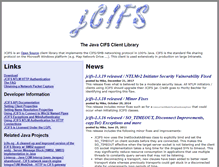 Tablet Screenshot of jcifs.samba.org